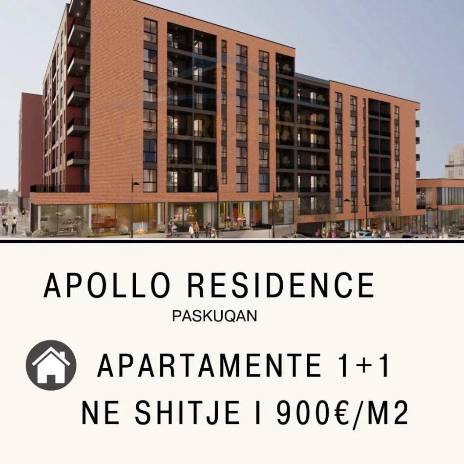 Tirane, shitet apartament 1+1 , (PASKUQAN)