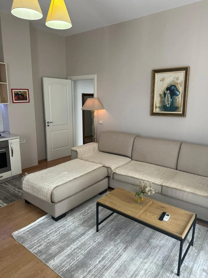 Tirane, jepet me qera apartament 1+1 Kati 6, 65 m² 500 € (KopsHti Botanik)
