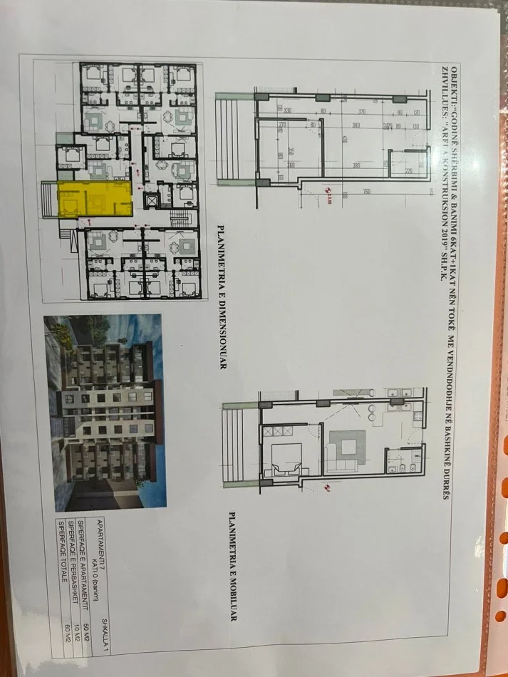 Durres, shitet apartament 2+1 , 