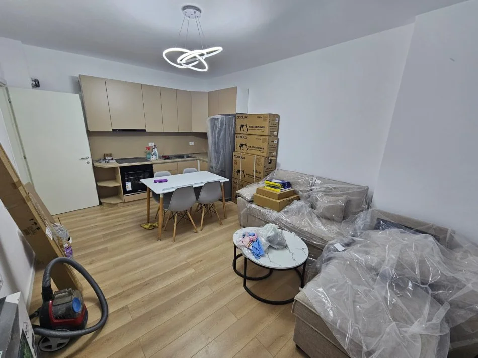 Tirane, jepet me qera apartament 1+1+Ballkon Kati 5, 50 m² 550 € (Dritan Hoxha)
