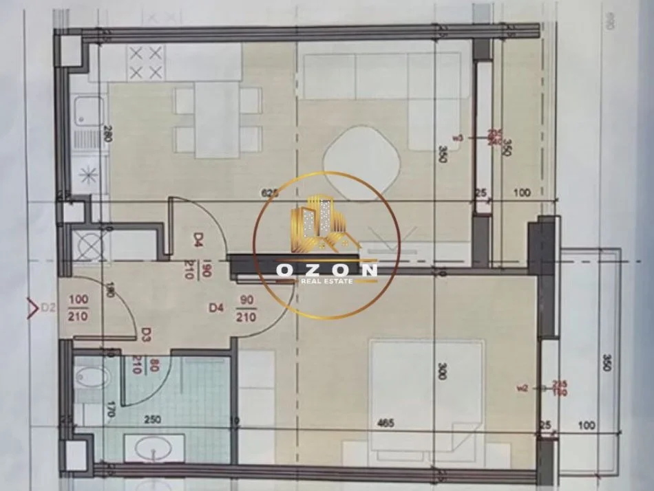 Apartament për Shitje 1+1 tek Ish Fusha e Aviacionit!