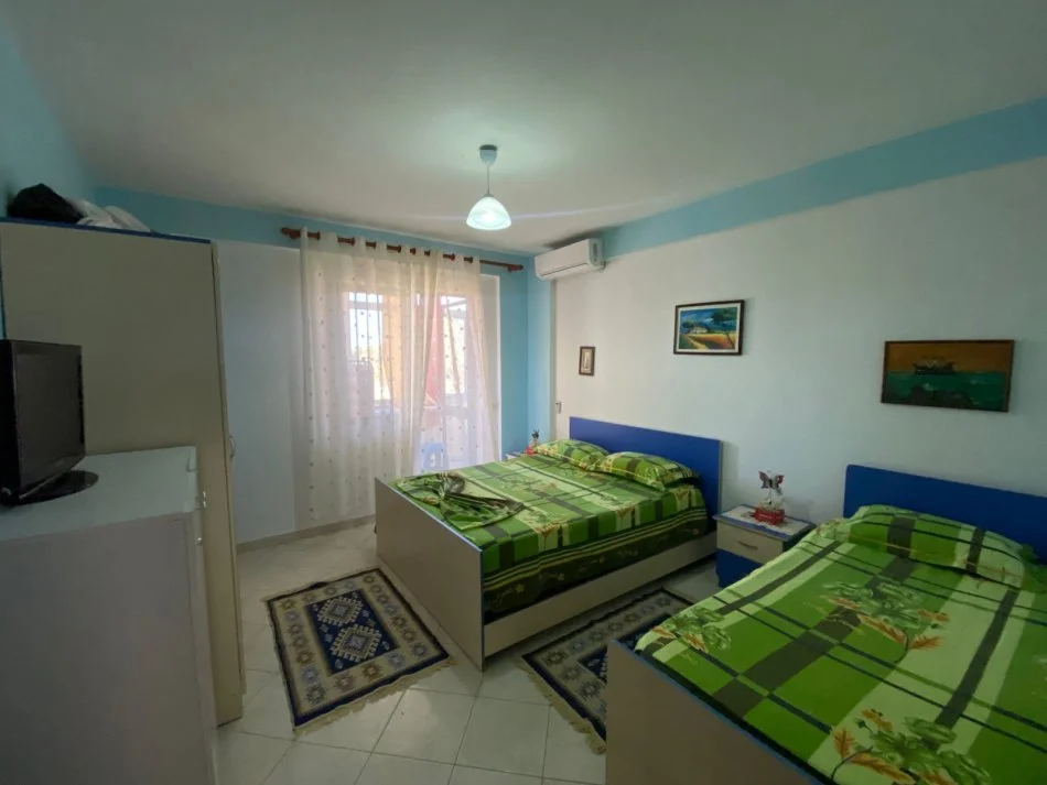 Durres, jepet me qera apartament 1+1+Ballkon Kati 5, 80 m² 350 € (Golem)