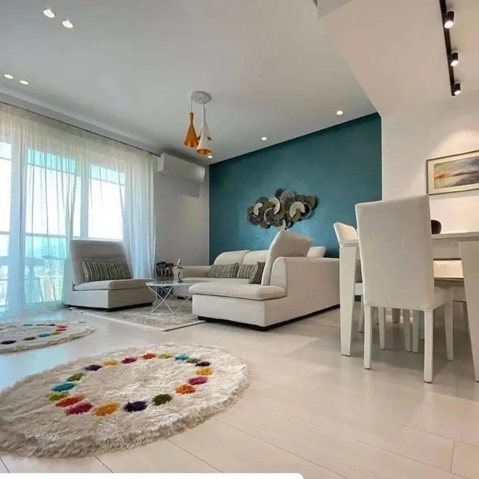 Tirane, jepet me qera apartament 2+1+Ballkon Kati 12, 120 m² 1.600 € (Ambasador 3 Residence, prane Air Albania)