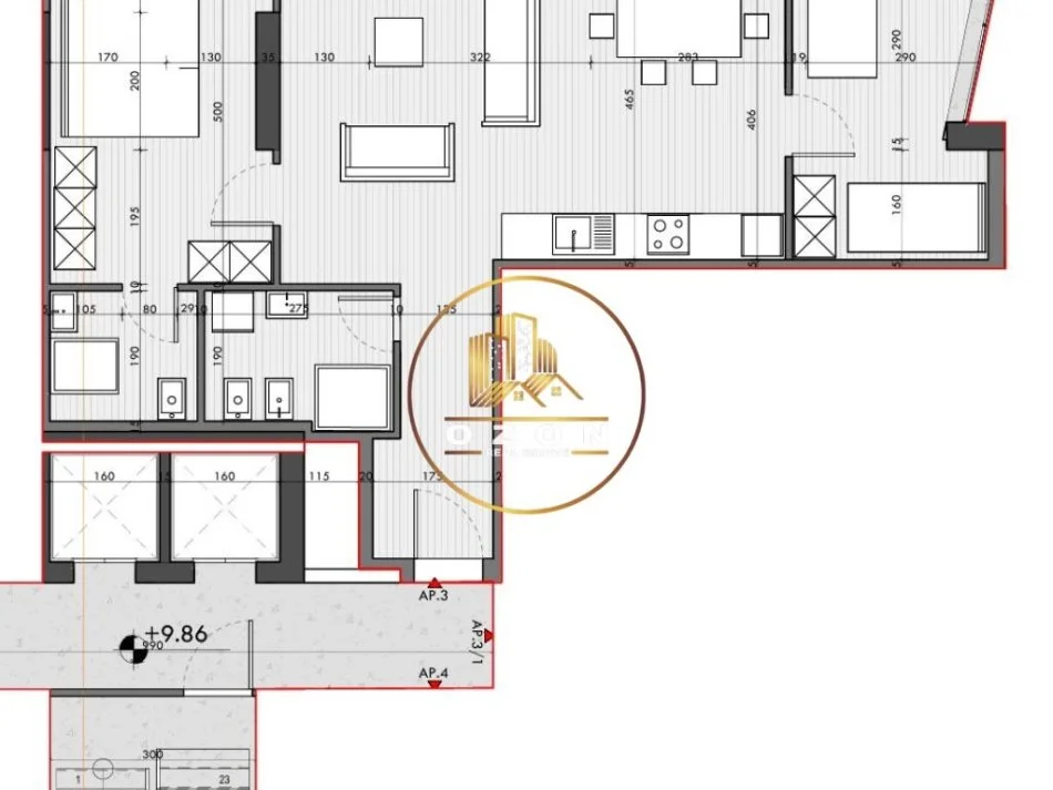 Apartamente 2+1+2 për Shitje tek Ish Ekspozita!