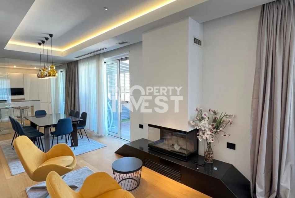Tirane, shitet apartament+verande | Penthouse 4+1+Aneks+Ballkon Kati 3, 470 m² (Kopshti zoologjik)