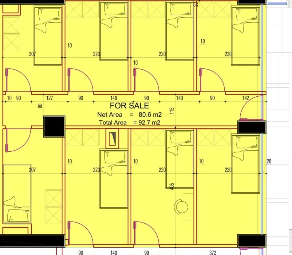 Tirane, Apartament per shitje  Kati 1, 94 m² 110.000 €