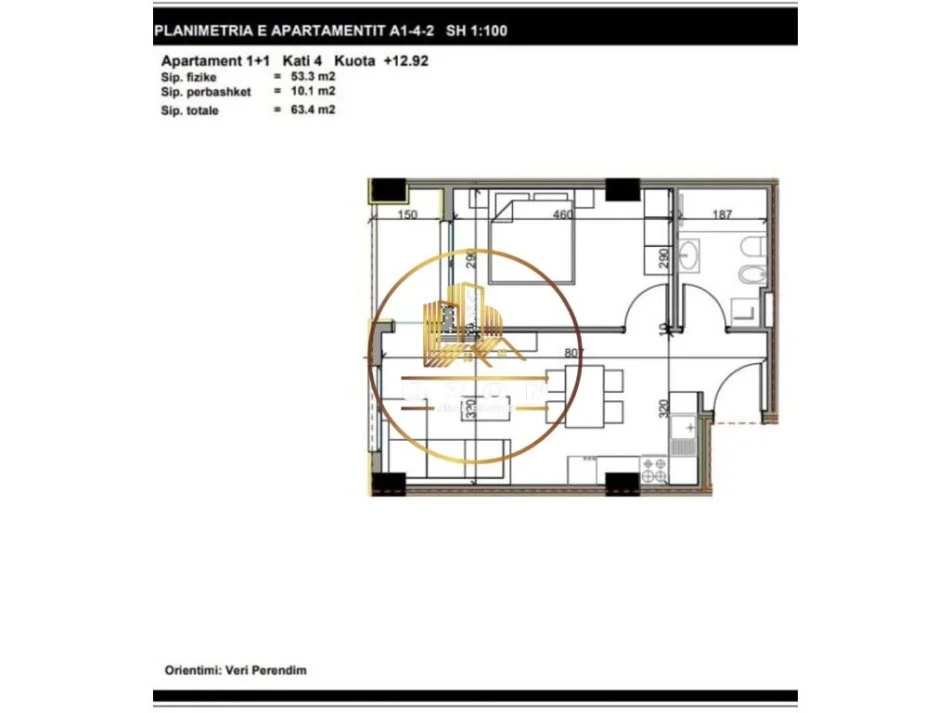 Apartament 1+1 për Shitje Tek Aluna Residence Paskuqan!