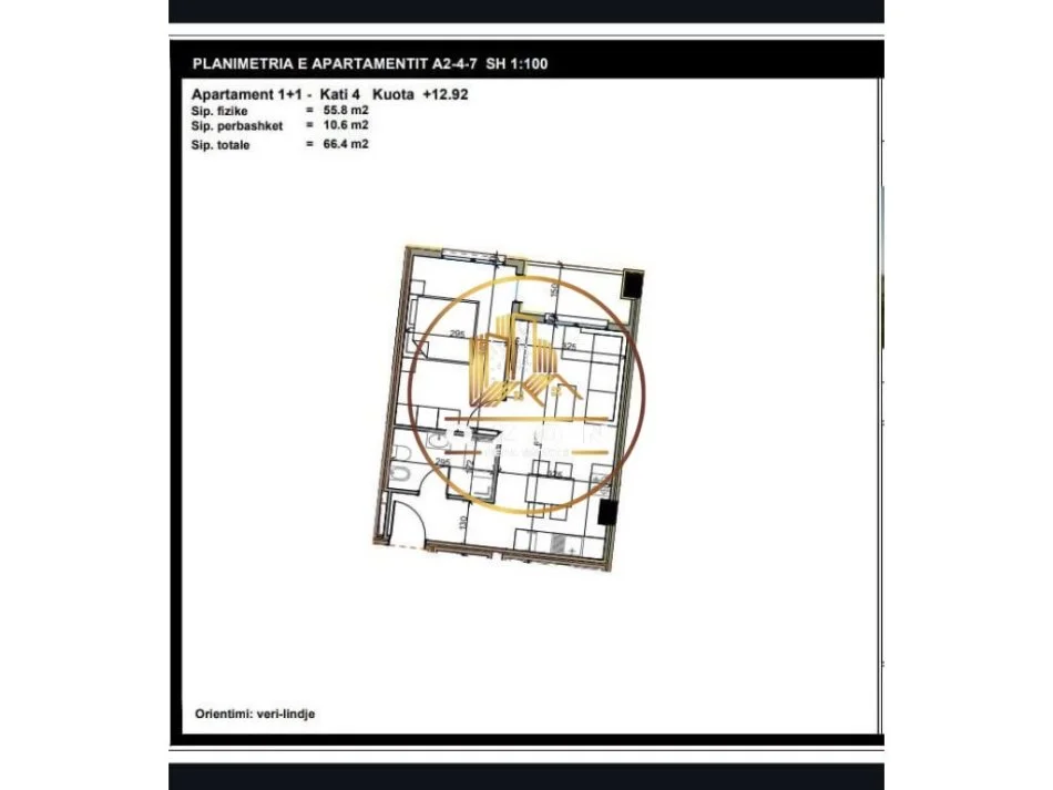 Apartament 1+1 për Shitje Tek Aluna Residence Paskuqan!