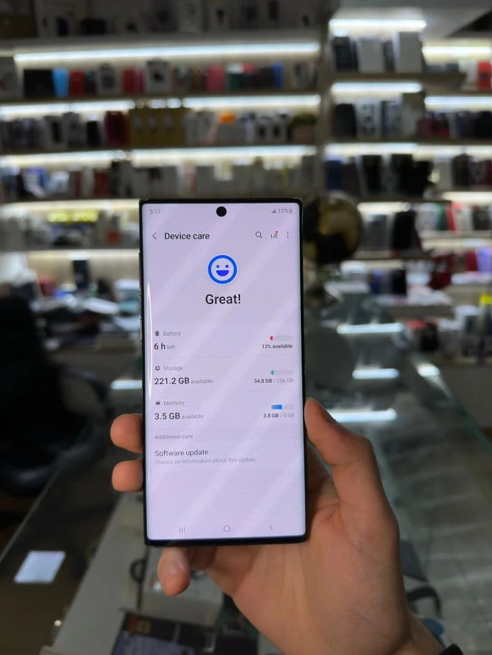 Tirane, shes Celular-Smartphone SAMSUNG NOTE 10