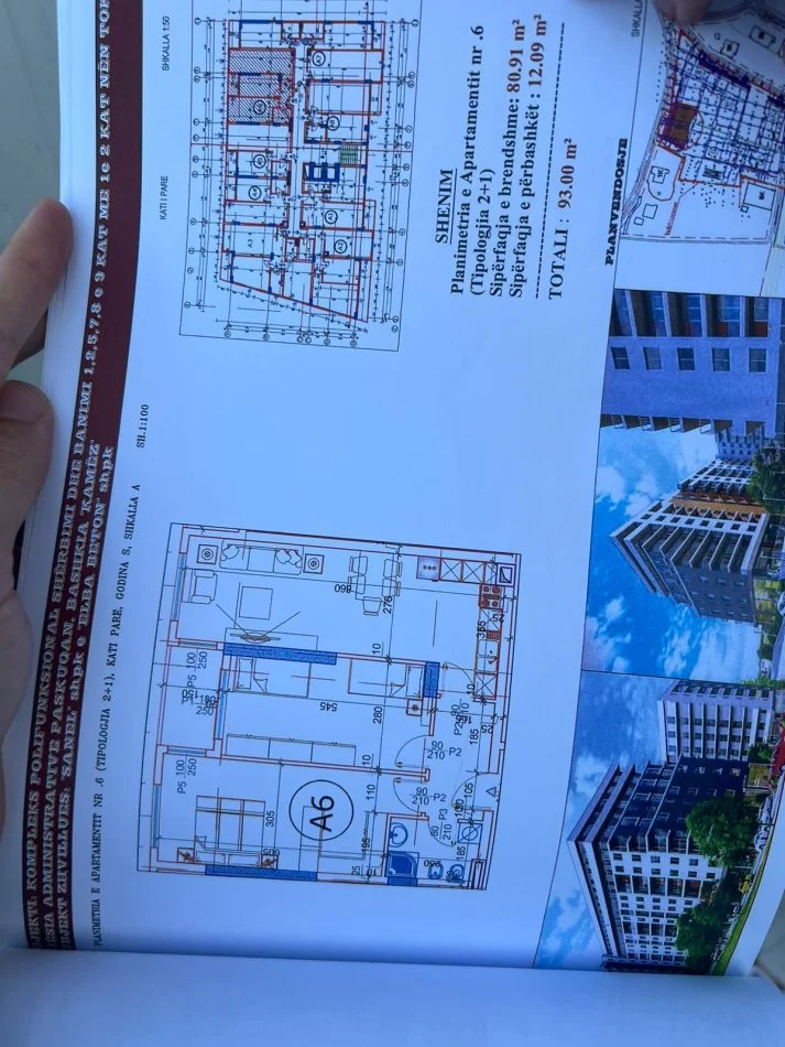 Tirane, shitet apartament 2+1+Ballkon Kati 2, 93 m² 102.000 € (Lidhja e Prizrenit)