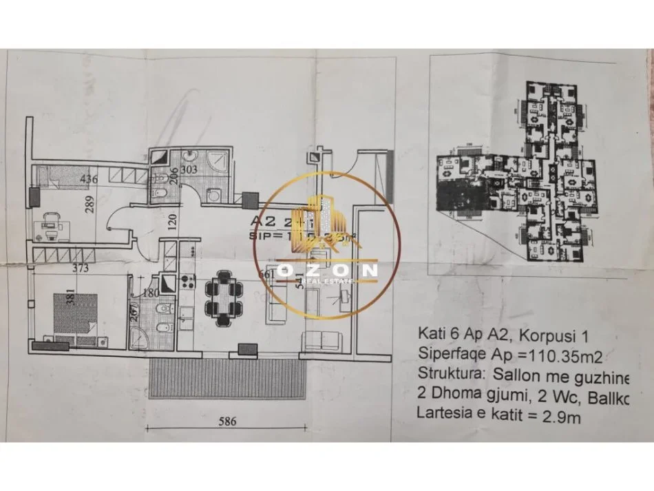Shitet Apartament 2+1+2 Pranë Hotel Hilton,Bulevardi Gjergj Fishta!