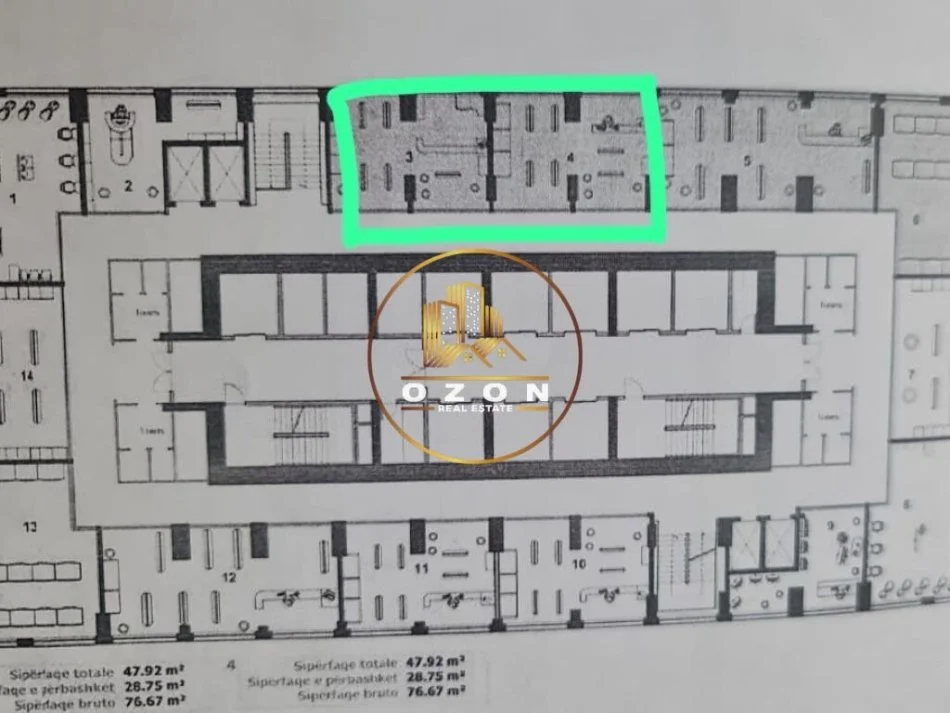 Ambiente Biznesi për Qira tek Downtown One!