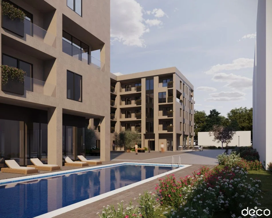 Golem, shitet apartament 1+1 Kati 2, 40 m² (Golem)