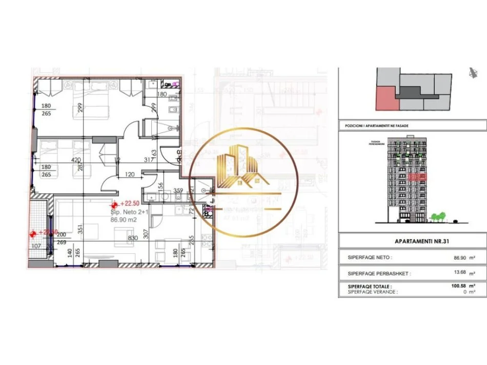 Tipologji Apartamentesh në Shitje 2+1 tek Ish Fusha e Aviacionit!