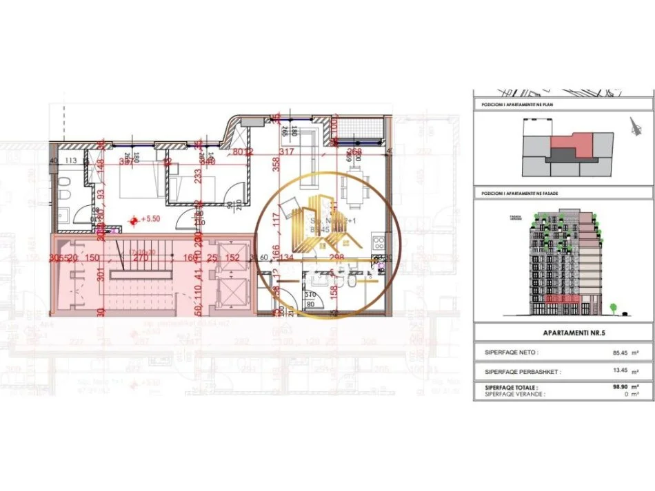 Tipologji Apartamentesh në Shitje 2+1 tek Ish Fusha e Aviacionit!