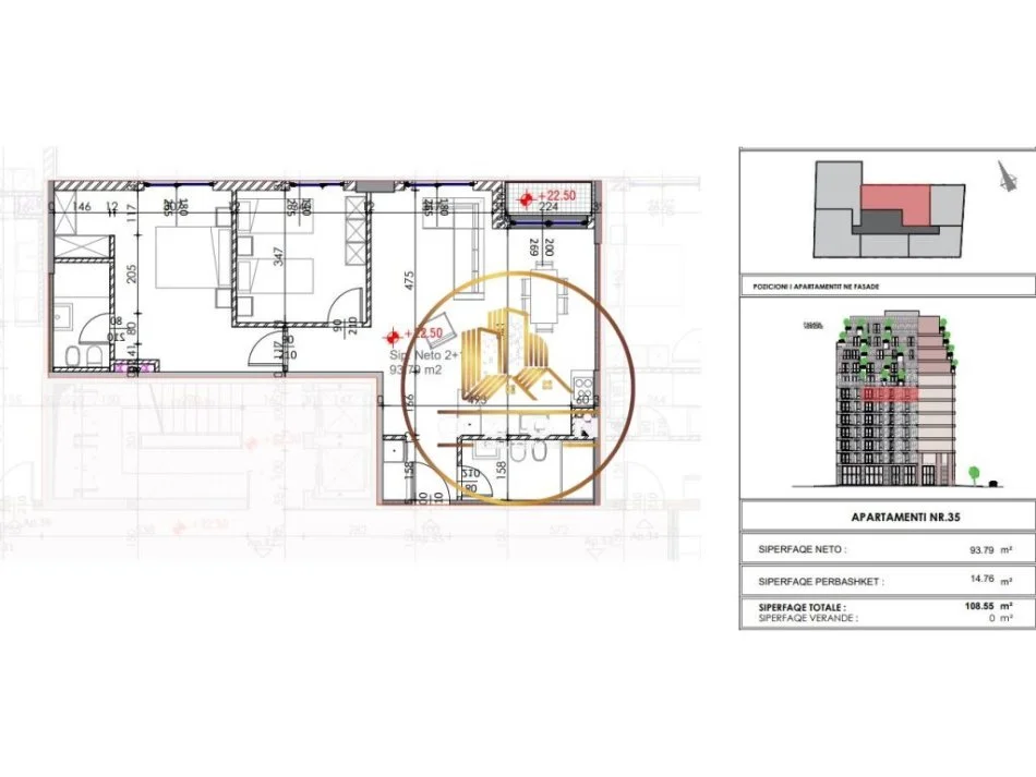Tipologji Apartamentesh në Shitje 2+1 tek Ish Fusha e Aviacionit!