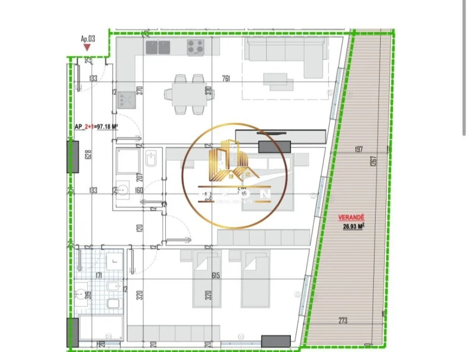 Tipologji apartamentesh 2+1 për shitje (kati i parë banim) pranë Universitetit Bujqësor, Kamëz!