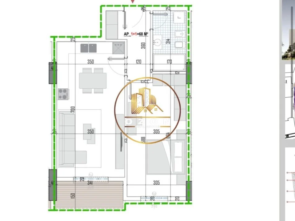 Tipologji apartamentesh 1+1 për shitje (kati i tretë banim) pranë Universitetit Bujqësor, Kamëz!