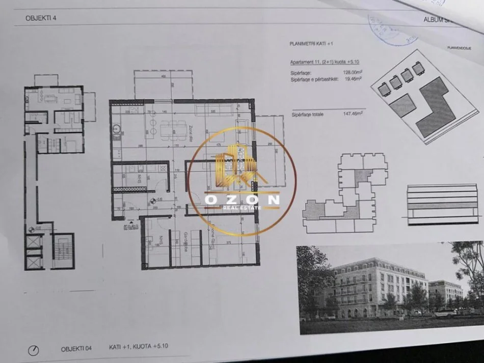 Okazion Super Apartament 2+1+2 tek Rezidenca Porta Tirana e Re!