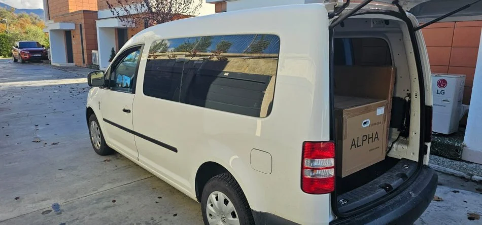 OKAZION !! Tirane, SHITET OSE NDERROHET VOLKSWAGEN CADY Nafte, e bardhë manuale Kondicioner 208.000 km 8.500 €