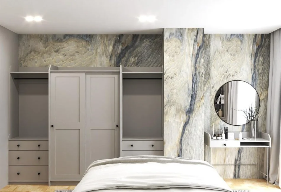 Shitet Apartament 3+1+2-Sauk, prane  Pallatit te Brigadave