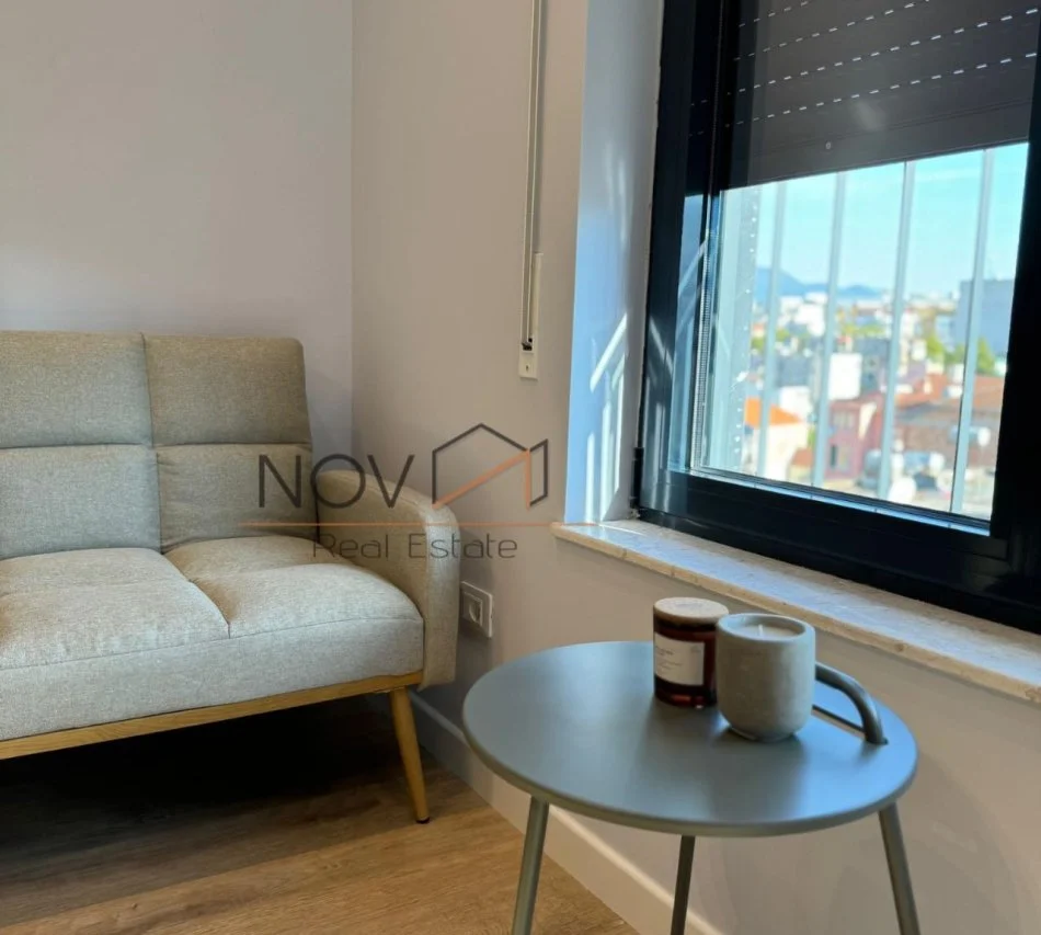 Tirane, jepet me qera apartament 1+1 Kati 6, 60 m² 600 €