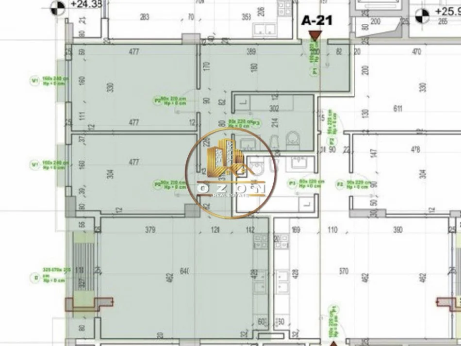 Shitet Apartament 2+1+Ballkon, Tek Rezidenca Porcelan 3!