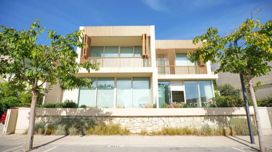 SHITET VILE TWIN: 2+1+Verande me Pamje Fantastike nga Deti (📍 Green Coast - Palase) - 100% e Re 312 m² (1.900.000 Euro)