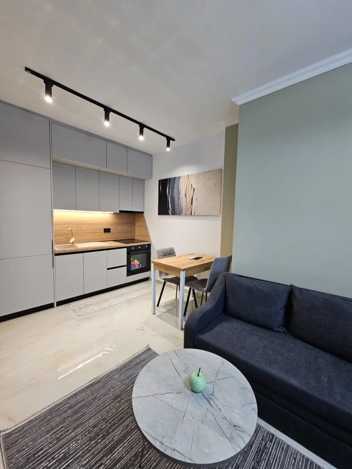 Tirane, jepet me qera apartament 1+1 Kati 8, 45 m² 370 € (5 Maji)