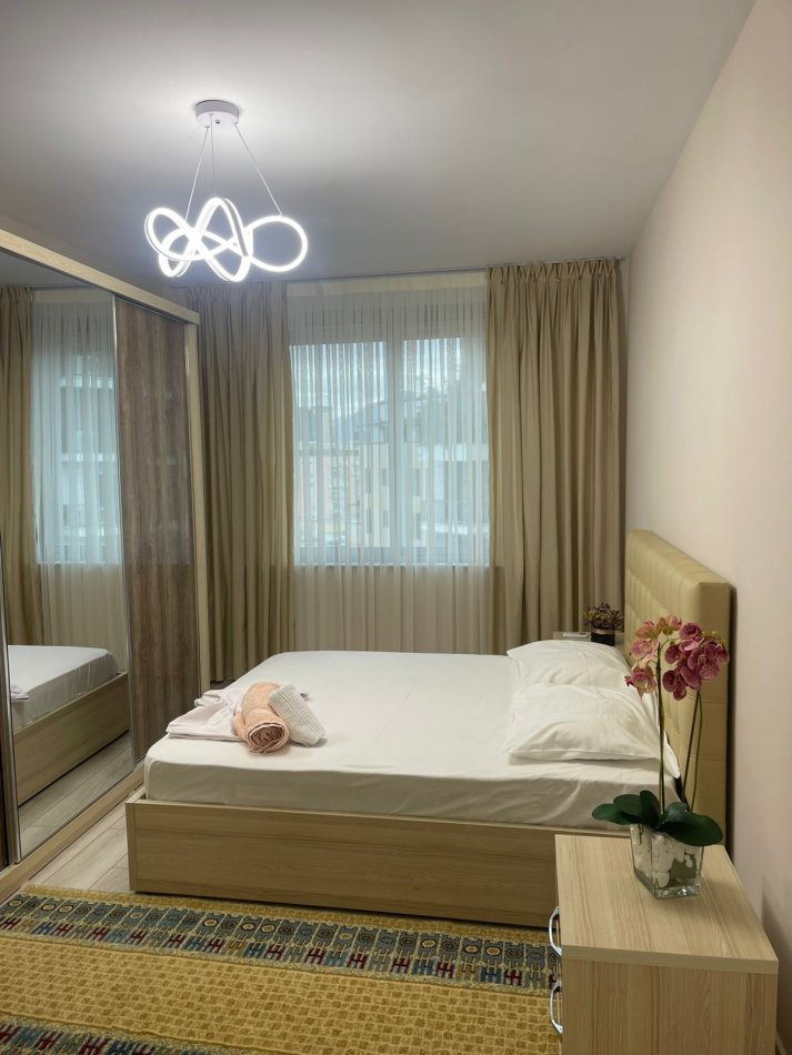 Tirane, jepet me qera apartament 1+1+Aneks+Ballkon Kati 9, 70 m² 1.000 € (Rruga e Kosovareve)