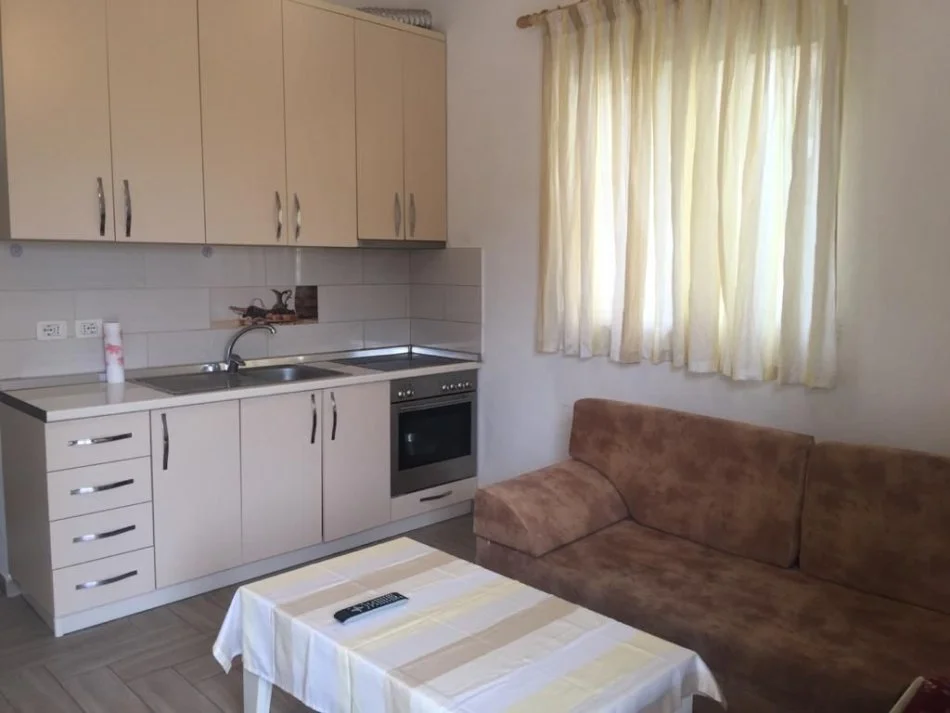 Tirane, jepet me qera apartament 1+1 Kati 1, 52 m² 300€ (Misto mame amerikan 3)