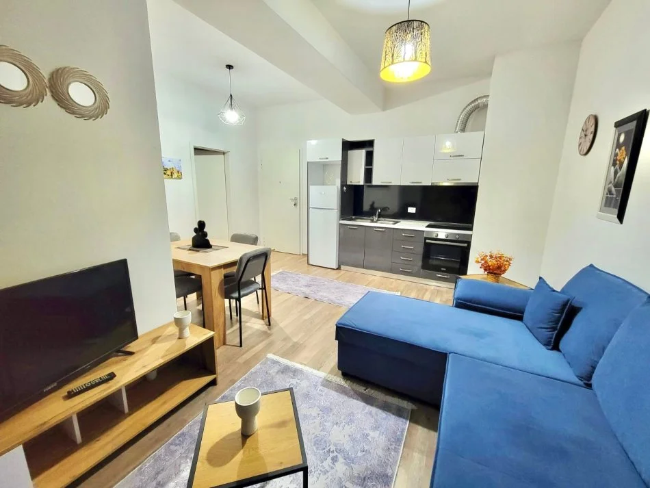 Tirane, jepet me qera apartament 2+1 Kati 4, 450 € (Ali Dem)