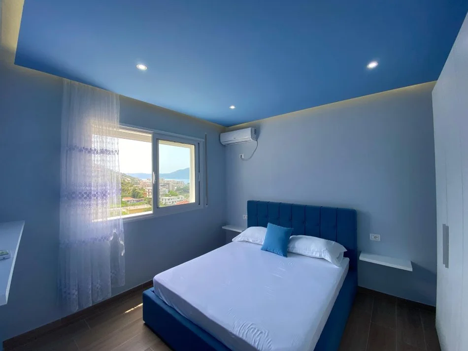 Vlore, jepet me qera apartament 1+1 Kati 3, 55 m² 400 € (Vilat e Enverit) rv49856