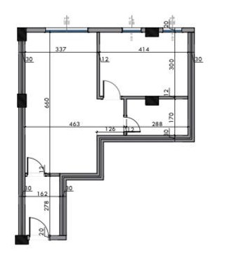 Tirane, shitet apartament 1+1 Kati 0, 59 m² (Rruga Dalip Topi, Fresku, Tiranë, TT 1888)
