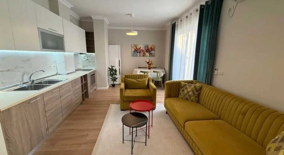 Tirane, jepet me qera apartament 1+1 Kati 7, 84 m² 450 € (fresk)