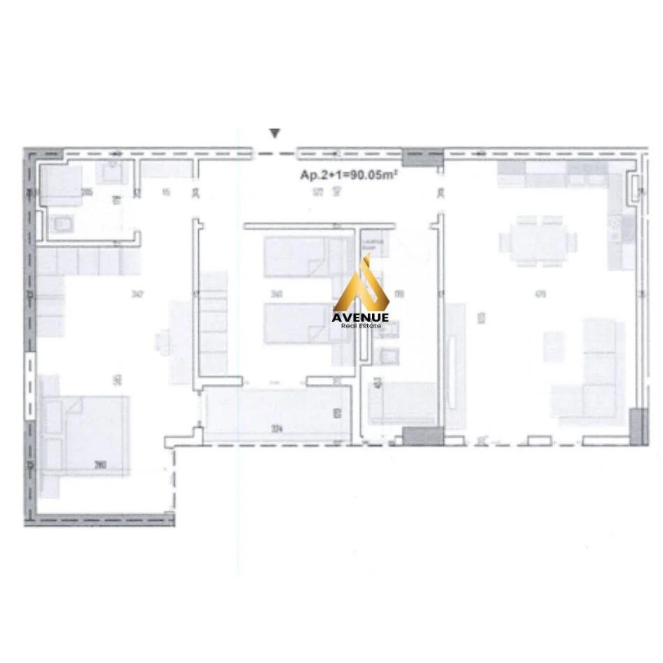 Tirane, shitet apartament 2+1+Ballkon Kati 1, 104 m² 104.000 € (lidhja e prizrenit)