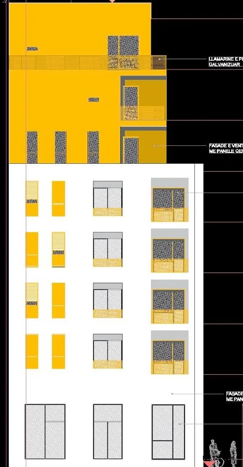 Tirane, shitet ambjent biznesi Kati 0, 95 m² 258.741 € (PRANE QYTET STUDENTIT)