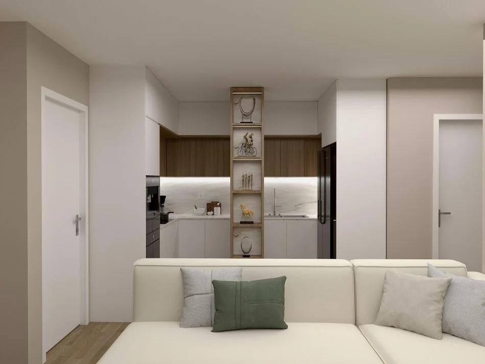 Tirane, shitet apartament 2+1 Kati 3, 73 m² 95.000 € (Ish restorant qesaraka,Rruga e Dajtit)