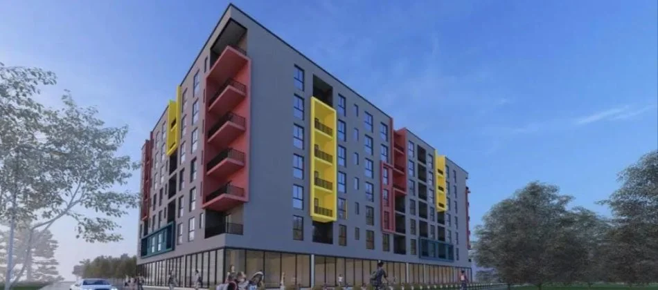 Shitet:1+1 📍Paskuqan-Color Splash Residence || Sip.65m² - Kt.4 || Post Parkimi Me Cmim Extra - Gati per Banim🔥