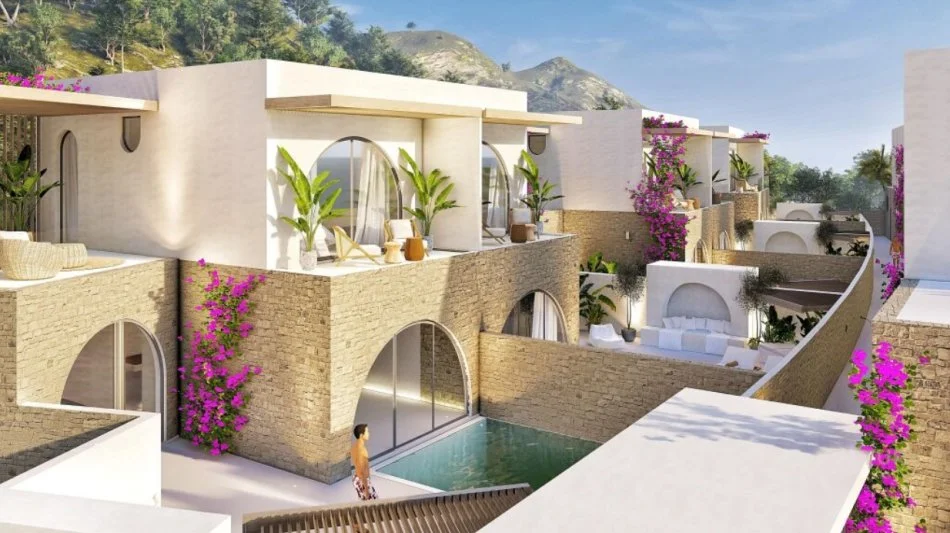 UNIKE 🏠 Vilë me Pishine & Oborr 📍 DHERMI - Residenca Borgo Bello, Drymades (180m DETI) ‼️ 758.500€