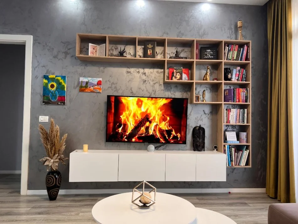 Tirane, jepet me qera apartament 2+1 Kati 9, 102 m² 760 € (Ish Fusha e Aviacionit)