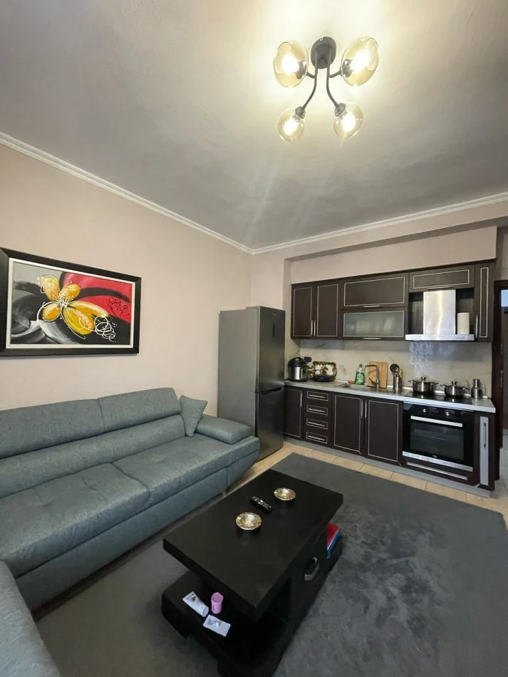 Tirane, jepet me qera apartament 1+1+Ballkon Kati 6, 75 m² 550 € (Selvia)