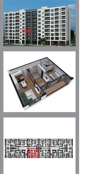 Tirane, shitet apartament 2+1+Ballkon Kati 3, 104 m² 94.000 € (Kamez)