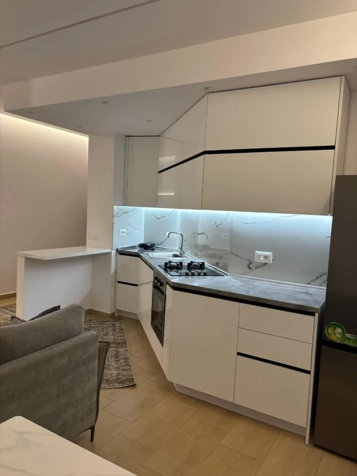 Tirane, jepet me qera apartament 1+1 Kati 1, 67 m² (Kopshti Botanik)