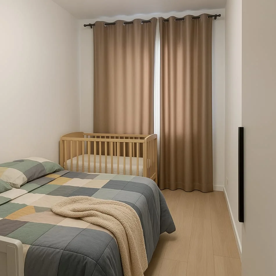 Tirane, jepet me qera apartament 1+1+Ballkon Kati 8, 53 m² 600 € (Don Bosko)