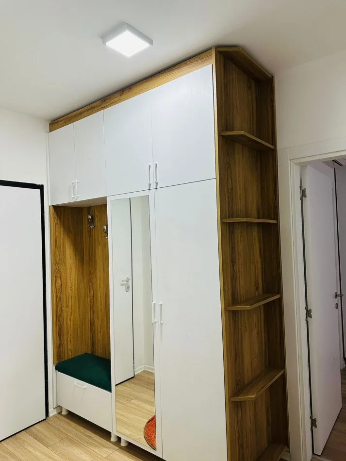 Tirane, jepet me qera apartament 2+1 Kati 2, 600 € (Don Bosko, Kompleksi Fiori di Bosco)