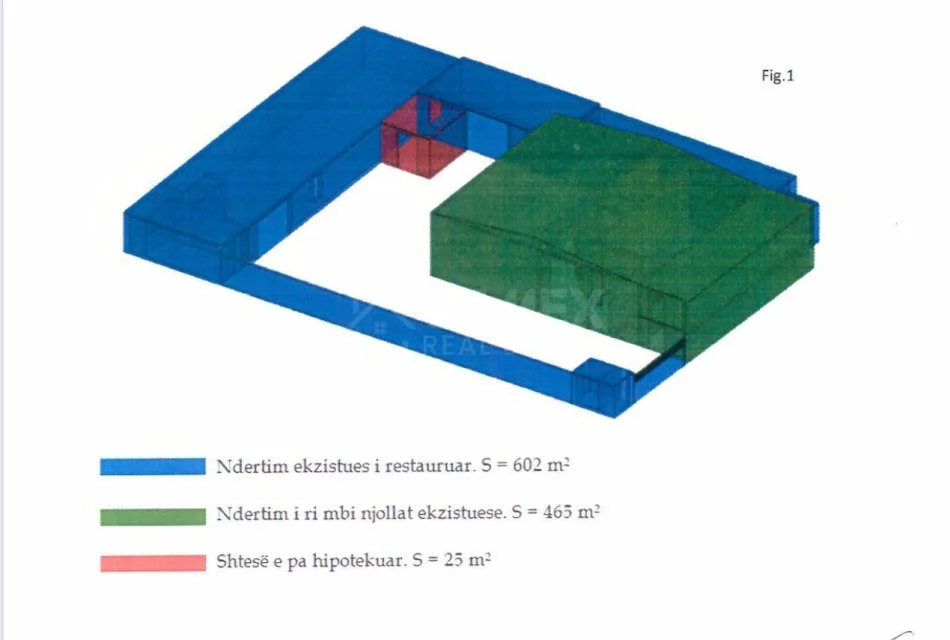 Tirane, shitet truall , 1.700 m² 900.000 € (kombinat)