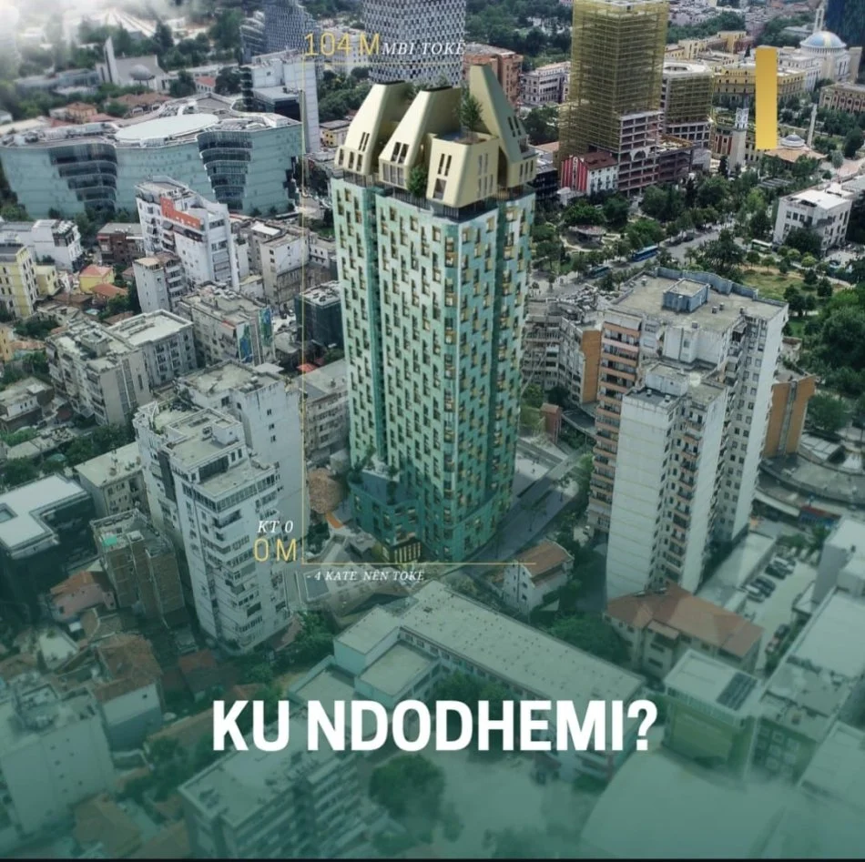 Tirane, shitet apartament 1+1 Kati 8, 72 m² 220.000 € (PAZARI I RI)