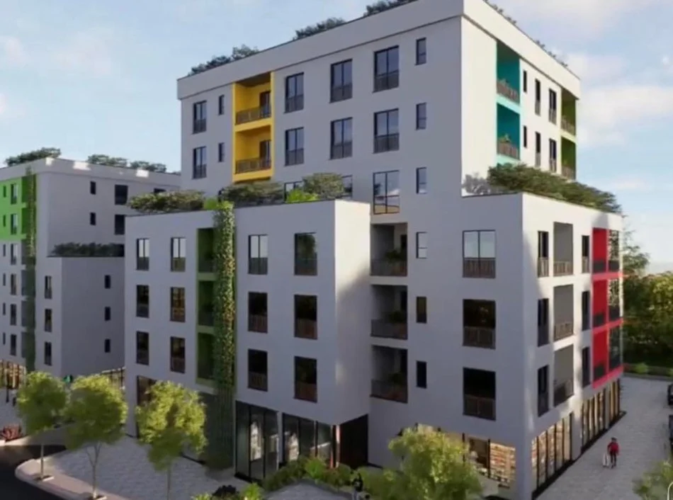 Tirane, shitet apartament 2+1 Kati 3, 96 m² 143.300 € (Paskuqan Rruga "Lidhja e Prizrenit" (Color Splash Residence))