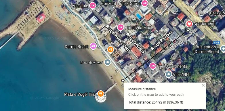 Durres, shitet apartament 1+1 Kati 6, 64 m² 82.400 € (Rugen Pavaresia, Durrës,)